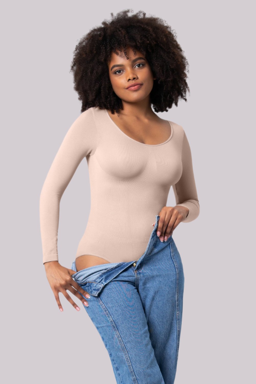 Comfit® Amber - Premium Long-Sleeve Bodysuit